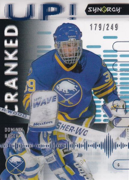 insert karta DOMINIK HAŠEK 22-23 Synergy Cranked Up Blue /249